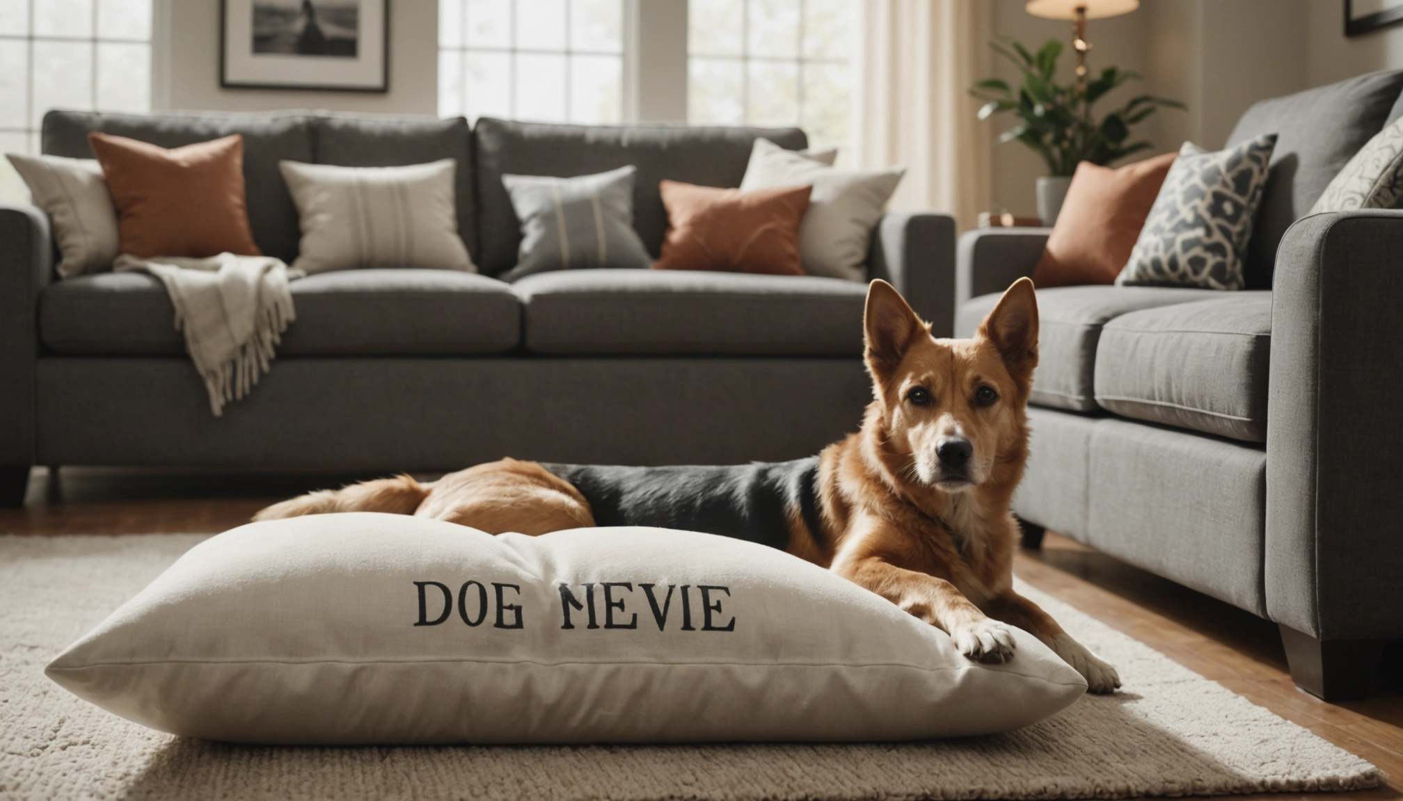 coussin pour chien personnalisé