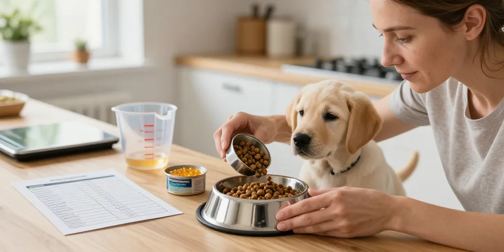Les bases d'une alimentation pour chiot bien équilibrée